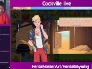 Cock on the cob! Cockville #1 W/HentaiGayming 1/16