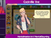 Cock on the cob! Cockville #1 W/HentaiGayming 10/16