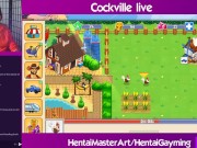 Cock on the cob! Cockville #1 W/HentaiGayming 14/16