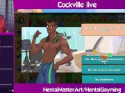 Cock on the cob! Cockville #1 W/HentaiGayming 16/16