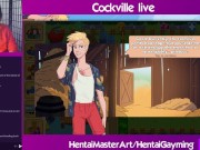 Cock on the cob! Cockville #1 W/HentaiGayming 2/16