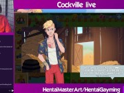 Cock on the cob! Cockville #1 W/HentaiGayming 5/16