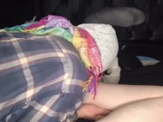 Roommate walks in on me and gives me a huge creampie! Smoking 4/16