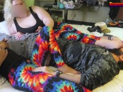 Scarlett Luna & Violet Haze Jerk Me Off /w Feet in My Face.. - FOOTPUNKZ 12/16