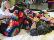 Scarlett Luna & Violet Haze Jerk Me Off /w Feet in My Face.. - FOOTPUNKZ 13/16