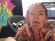 POV extreme blowjob, no hands! 1/16