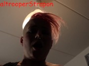 Gonzo TV. Tied with the pantyhose and fucked hard, cum to mouth. 14/16