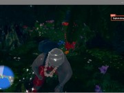 AI Syoujyo [Hentai Game] Ep.8 Outdoor fuck Karma (LOL cosplay) 9/16