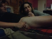 Une bonne pipe et elle avale tout mon sperm 4/16