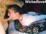 Tied up to take it slobbering belly facefuck for MESSY THROAT PIE 11/16