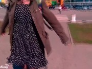 Sexy Deepthroat and Dogging Cock Boyfriend in the Forest 1/16