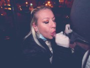 - 4K -FUCK CORONAVIRUS! -PART 5- RISKY OUTDOOR BLOWJOB, CUMSHOT ADELLA JAY 12/16