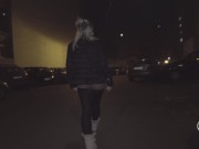 - 4K -FUCK CORONAVIRUS! -PART 5- RISKY OUTDOOR BLOWJOB, CUMSHOT ADELLA JAY 2/16