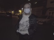 - 4K -FUCK CORONAVIRUS! -PART 5- RISKY OUTDOOR BLOWJOB, CUMSHOT ADELLA JAY 3/16