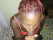 Redhead Teen Quarantine and Bored gave Neighbor Quick Blowjob  2/16