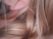 Bling girlfriend sucks off my dick 12/16