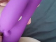 EXCLUSIVE: So horny - I'm about to cum and the vibe's not even on!! 14/16