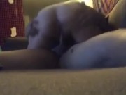 Slutwife rides husband after stranger from bumble sloppy seconds 15/16