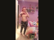 Stripping off for bed ;P 3/16