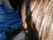 Mi cita de Tinder me chupa la pija mientras voy manejando 3/16