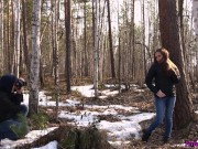 Babe Sensual Sucking and Fuck during Photo Session - Creampie 1/16