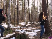 Babe Sensual Sucking and Fuck during Photo Session - Creampie 2/16