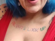 Egirl thot rates your simp cock strap on squirting JOI 1/16