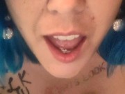 Egirl thot rates your simp cock strap on squirting JOI 13/16