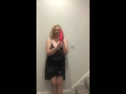 Easter pink rampant rabbit pussy fuck 3/16