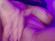 Squirting My Pussy And Sucking My Huge Boobs, Holding Moan In Quarantine!!! 5/16