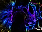 Colorful cumins  spliced  together 1/16