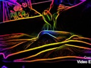 Colorful cumins  spliced  together 3/16