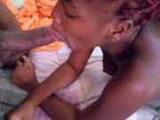 College Brunette Chick Sucks On Huge BBC Volunteer Village Hostel 2/16