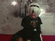 NieR automata: Fucks a pillow 12/16