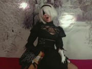 NieR automata: Fucks a pillow 3/16