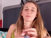 Eating lil wieners ASMR Chewing fetish mouth and teeth 13/16