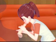 Ako Suminoe - Karaoke Booth - Kiss x Sis - 3D Hentai 2/16