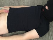 sexy girl sockjob & handjob with gray socks cumshot domination socks smell 3/16