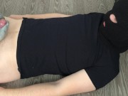 sexy girl sockjob & handjob with gray socks cumshot domination socks smell 5/16