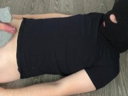 sexy girl sockjob & handjob with gray socks cumshot domination socks smell 7/16