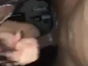 Thotty sucking me off at the trap  10/16