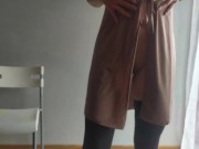 Polish milf playing with stockings and tihgts ..dirty talking 5/16