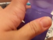 Close-up POV Dildo Fuck: Loud and Messy 10/16