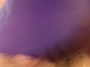 Close-up POV Dildo Fuck: Loud and Messy 13/16