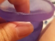 Close-up POV Dildo Fuck: Loud and Messy 3/16