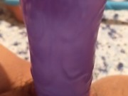 Close-up POV Dildo Fuck: Loud and Messy 9/16