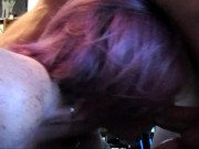 Milf slut deepthroat facefucked nice and hard getting a massive throatpie 11/16