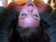 Milf slut deepthroat facefucked nice and hard getting a massive throatpie 4/16