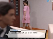 Pandora's Box #5: Boss receives a blowjob under the desk (HD gameplay) 16/16