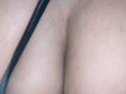 We love to fuck while watching the news, ends up touching her vagina! 10/16